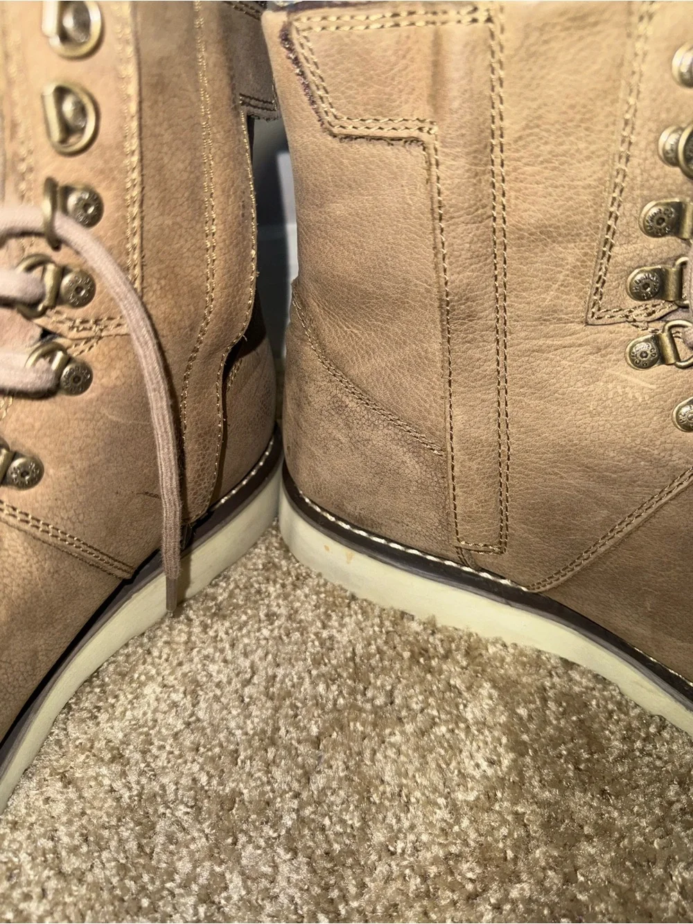 Harley-Davidson Waterproof Leather Combat Boots Men’s Size 10.5